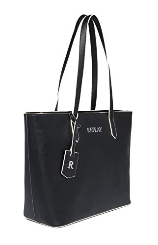 REPLAY Damen FW3074 Schultertasche, 098 Black von Replay