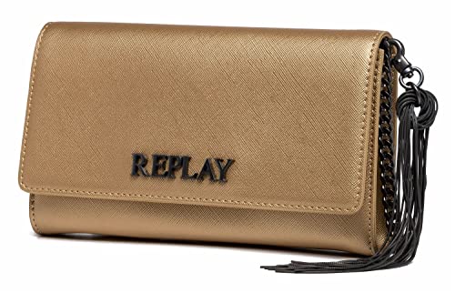 REPLAY Damen FW3216.000.A0283B Clutch, 168 Gold, UNIC von Replay