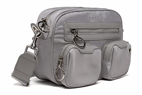 REPLAY Damen FW3288.000.A0441A Schultertasche, 015 ASH Grey von Replay