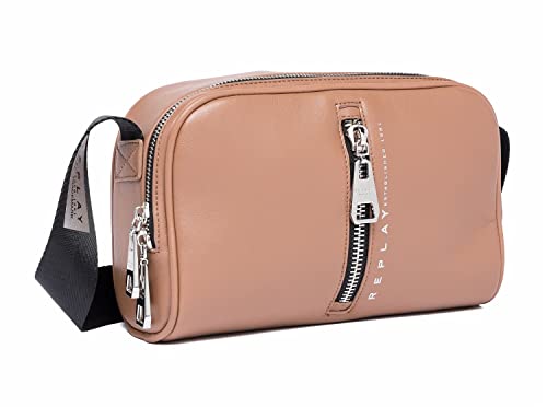 REPLAY Damen FW3318 Handtasche, 074 Dirty Pale BEIGE von Replay