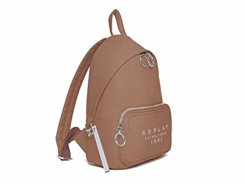 REPLAY Damen FW3324 Rucksack, 074 Dirty Pale BEIGE von Replay