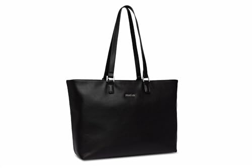 Replay Damen Tote Bag Tasche aus Kunstleder, Black 098 (Schwarz), Onesize von Replay