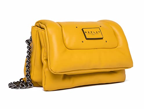 REPLAY Damen FW3336 Schultertasche, 160 DK Yellow von Replay