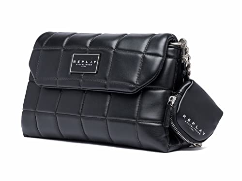 REPLAY Damen FW3343 Clutch, 098 Black von Replay