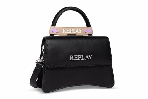 Replay Damen Tasche Klein, Black 098 (Schwarz), Onesize von Replay