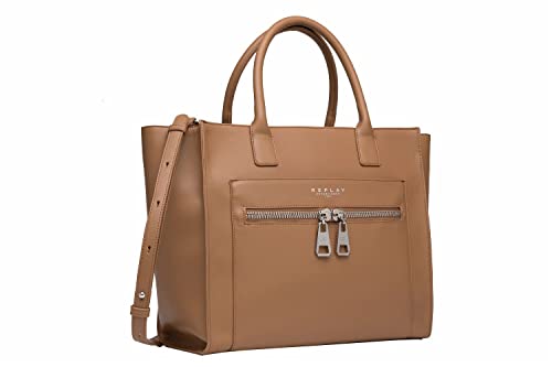 Replay Damen Tasche aus Kunstleder, Dirty Pale Beige 074 (Beige), Onesize von Replay