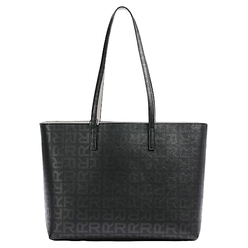 REPLAY Damen FW3411 Schultertasche, 1527 Black/MEDIUM Grey von Replay