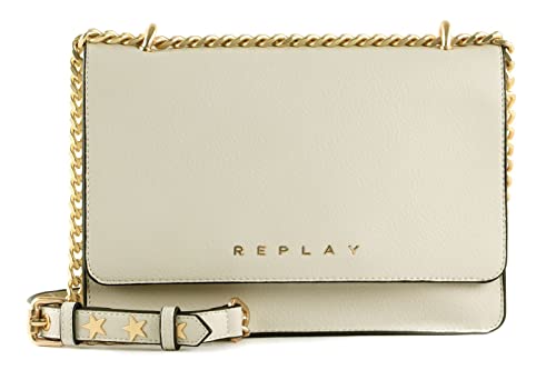 REPLAY Damen FW3880 Handtasche, 020 Light Grey von Replay