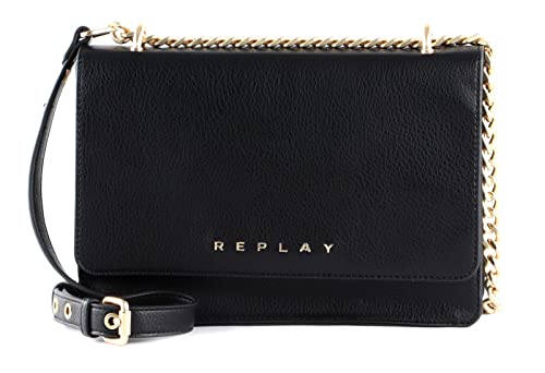 REPLAY Damen FW3880 Handtasche, 098 Black von Replay