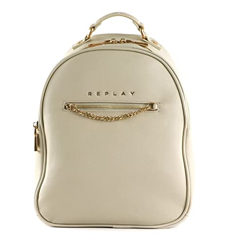 REPLAY Damen FW3895 Rucksack, 020 Light Grey von Replay