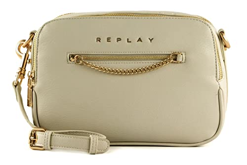 REPLAY Damen FW3902 Handtasche, 020 Light Grey von Replay