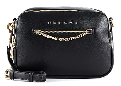 Replay Damen FW3902 Handtasche, 098 Black von Replay