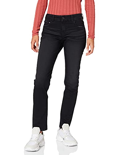 Replay Damen Faaby Bio Cotton Jeans, 098 Black, 23W / 28L von Replay