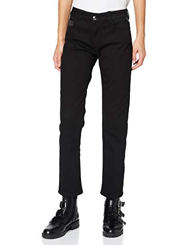 Replay Damen Faaby Jeans, Schwarz (0981 Black), 30W / 28L von Replay