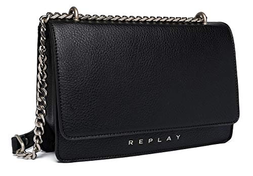 Replay Damen Fw3880.000.A0132D Clutch Schwarz (Black) von Replay