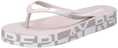 REPLAY Damen Glory W Double Hausschuh, 044 PINK, 35 EU von Replay