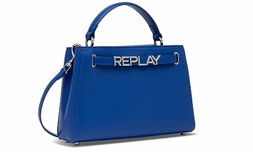 Replay Damen Handtasche Klein, Blau (Blue China 521), Onesize von Replay