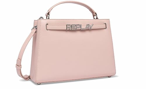 Replay Damen Handtasche mit Schulterriemen, Lt Pink 228 (Rosa), Onesize von Replay