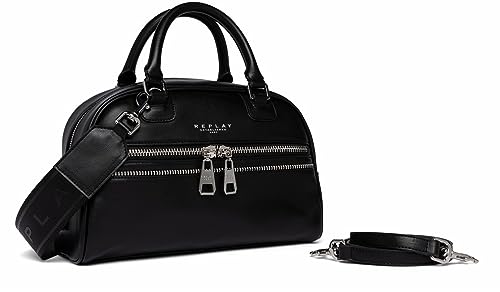 Replay Damen Handtasche Klein, Black 098 (Schwarz), Onesize von Replay