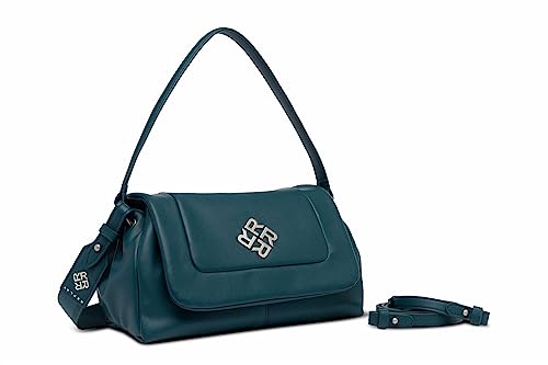 Replay Damen Handtasche Klein aus Kunstleder, Petrol Blue 502 (Blau), Onesize von Replay