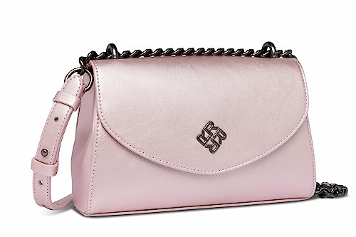 Replay Damen Handtasche Klein aus Kunstleder, Rosa (Laminated Pink 316), Onesize von Replay