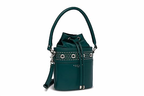 Replay Damen Handtasche Mittelgroß, Campus Green 385 (Grün), Onesize von Replay