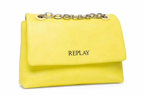 Replay Damen Handtasche aus Kunstleder, Lt Yellow Green 164 (Grün), Onesize von Replay