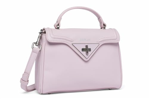 Replay Damen Handtasche aus Kunstleder, Rosa (Lt Pale Pink 362), Onesize von Replay