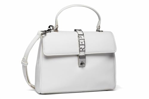 Replay Damen Handtasche aus Kunstleder, Optical White 001 (Weiß), Onesize von Replay