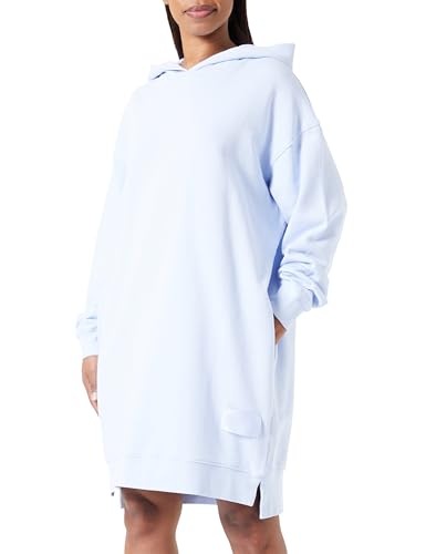 Replay Damen Hoodie Kleid aus Baumwolle, Bright Periwinkle 667 (Violett), L von Replay