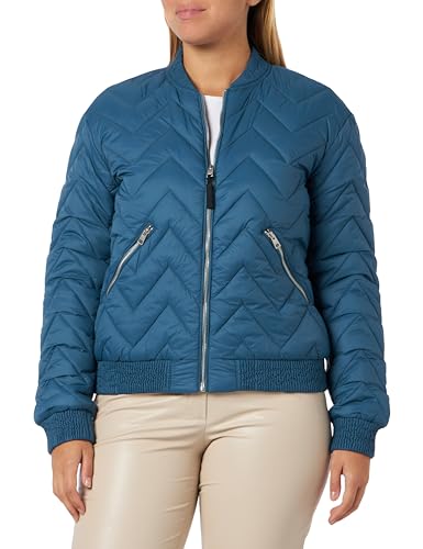 Replay Damen Jacke Steppjacke Recyceltes Nylon, Blau (Midnight 089), M von Replay