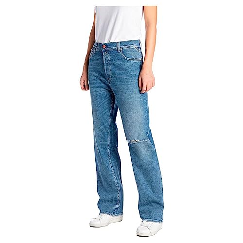 REPLAY Damen Jaylie Jeans, 009 MEDIUM Blue, 2930 von Replay