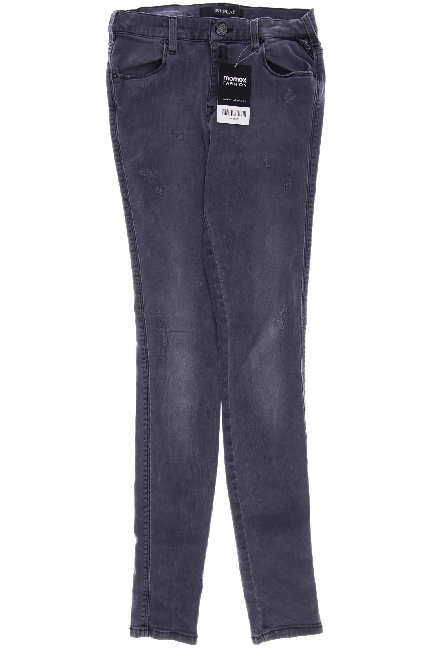 Replay Damen Jeans, grau von Replay