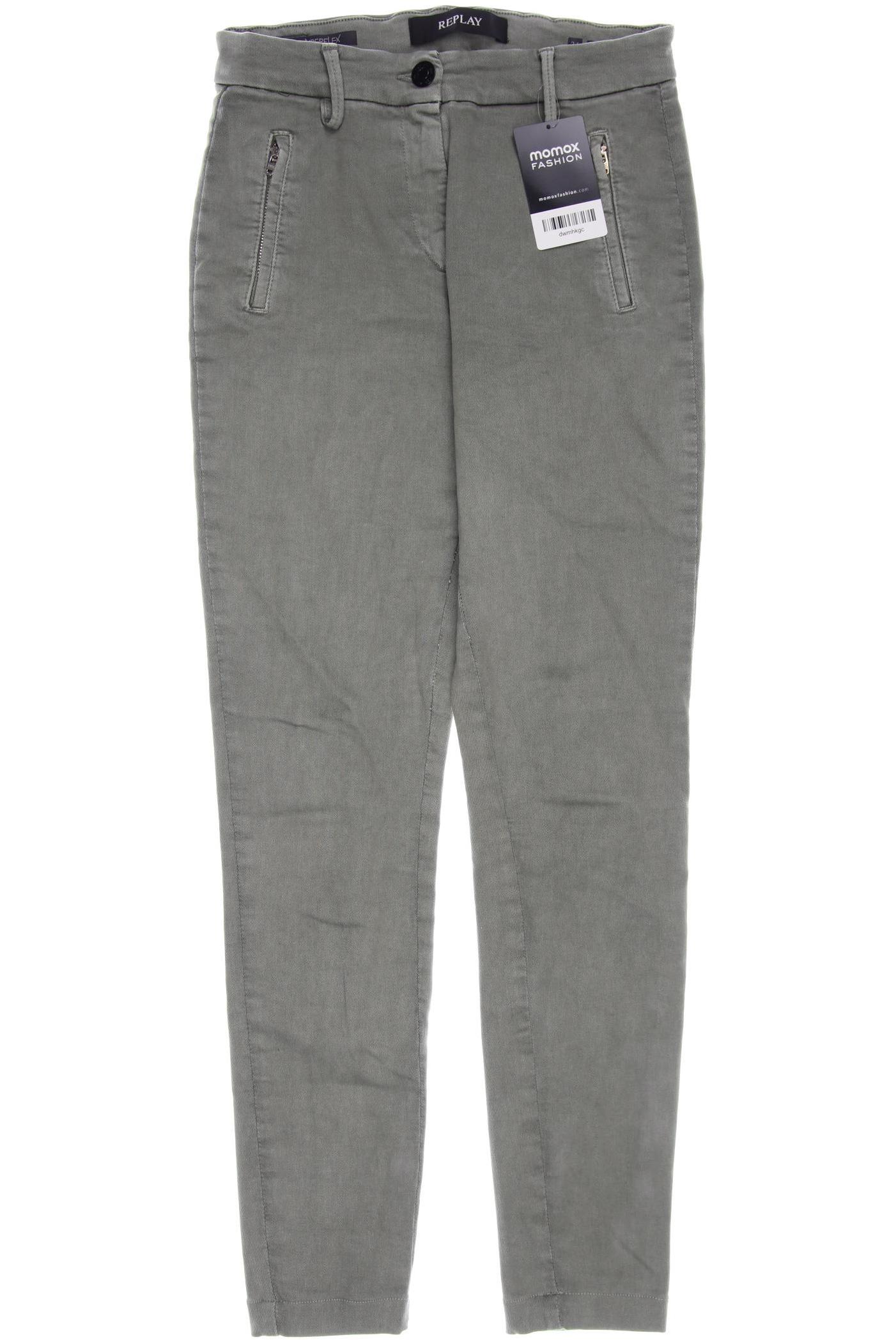 Replay Damen Jeans, grün von Replay