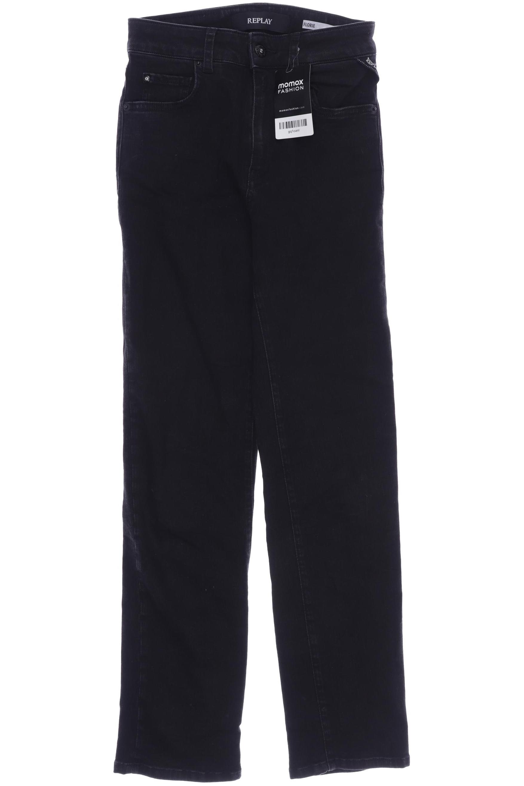 Replay Damen Jeans, schwarz von Replay