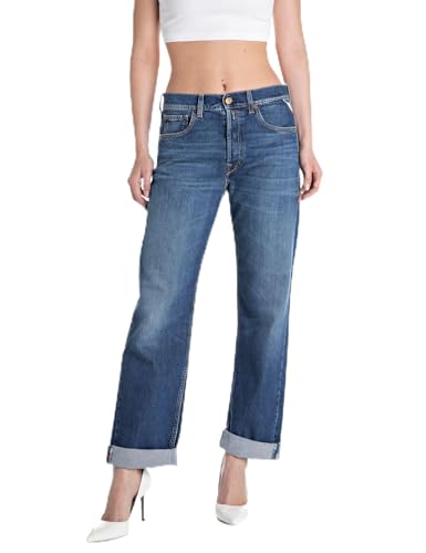 Replay Damen Jeans Aubry Stretch, Medium Blue 009 (Blau), 31W/30L von Replay