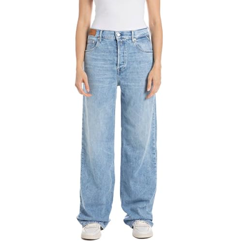 Replay Damen Jeans Cary, Light Blue 010 (Blau), 28W / 32L von Replay