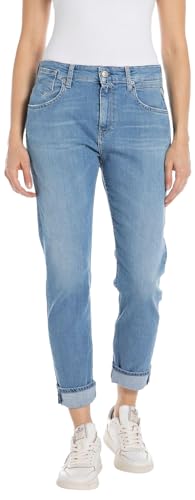 Replay Damen Jeans Marty Boyfit Bio, Light Blue 010-2 (Blau), 28W / 32L von Replay