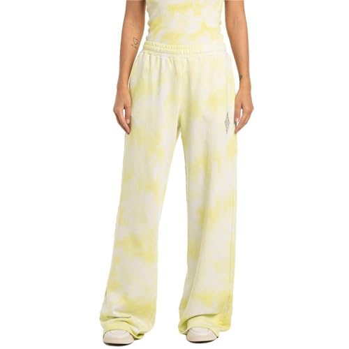 Replay Damen Jogginghose aus Baumwolle, Acid Yellow 010 (Gelb), S von Replay
