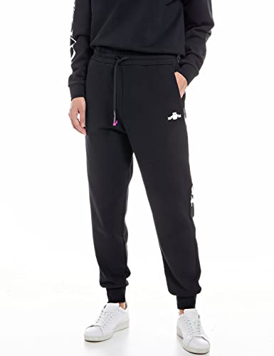 Replay Damen Jogginghose mit Tunnelzug, Schwarz (Black 098), M von Replay