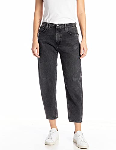 Replay Damen Keida Jeans, 097 Dark Grey, 23W EU von Replay