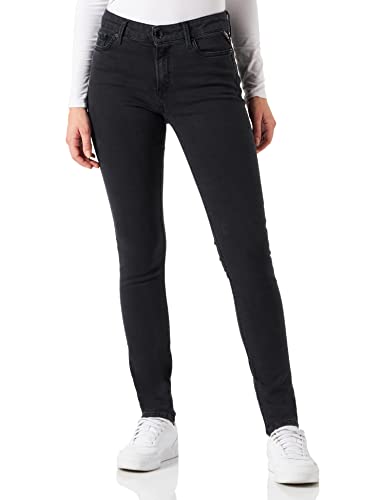 Replay Damen LUZIEN Jeans, 097 Dark Grey, 2830 von ESPRIT