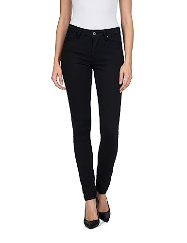 Replay Damen Jeans Luzien Skinny-Fit, Black 098 (Schwarz), 31W / 28L von Replay