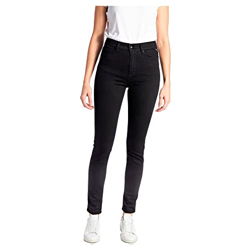 Replay Damen Mjla Jeans, 098 Black, 25W / 30L von Replay