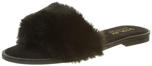 REPLAY Damen Nairobi Mule FUR Hausschuh, 003 Black, 41 EU von Replay