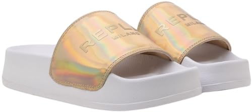 Replay Damen Badeschuhe Plateau, Schwarz (Black 003), 39 Replay Damen Badeschuhe Plateau, Schwarz (Black 003), 39 von Replay