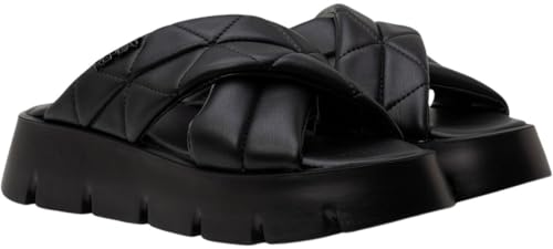 Replay Damen Slipper mit Plateau, Schwarz (Black 003), 36 von Replay