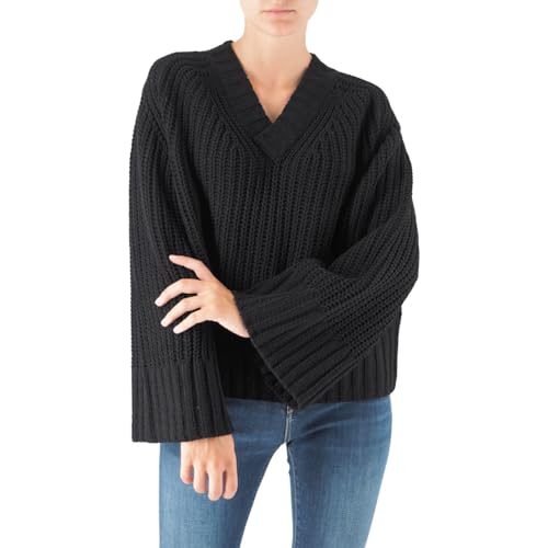 Replay Damen Pullover Strickpullover, Black 098 (Schwarz), XS von Replay