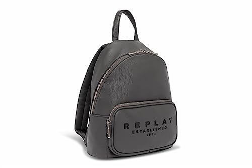 Replay Damen Rucksack Business, Dark Grey 014 (Grau), Onesize von Replay