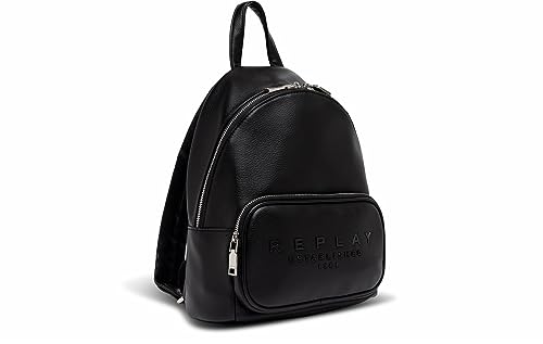 Replay Damen Rucksack Business, Black 098 (Schwarz), Onesize von Replay